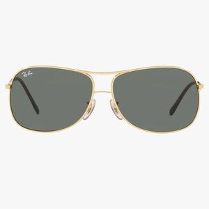 Ray-Ban RB3267 Non-Polarized Men’s Sunglasses - Gold/Green Classic